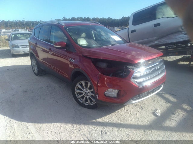 2017 FORD ESCAPE TITANIUM VIN: 1FMCU0J91HUE84615