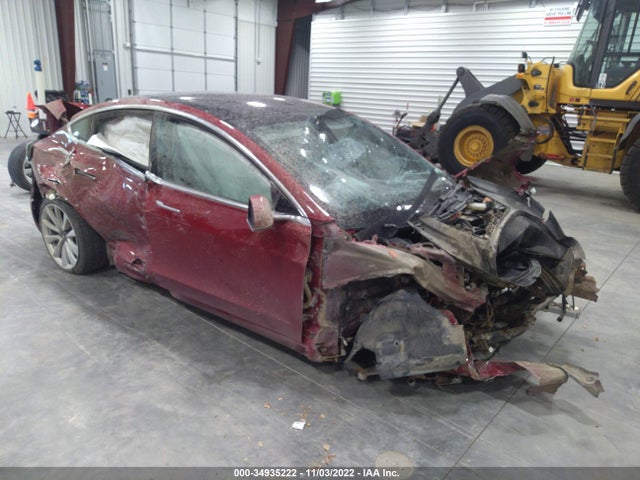 Tesla Model 3 Range Battery 2018 5YJ3E1EA2JF053243 main image