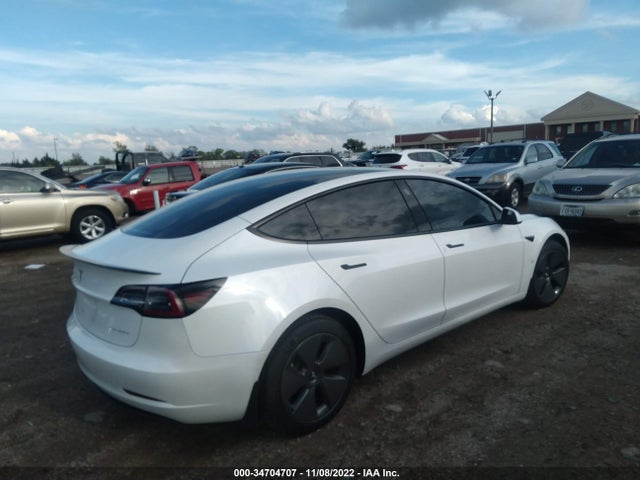 Tesla MODEL 3 2022 5YJ3E1EB3NF184003 Image 4