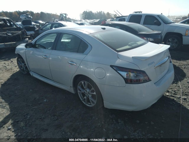 2012 NISSAN MAXIMA 3.5 SV W/PREMIUM PKG VIN: 1N4AA5APXCC854450