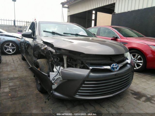 Auction sale of the 2017 Toyota Camry Hybrid/le/xle/se, vin: 4T1BDAFK2HU221787, lot number: 34705352
