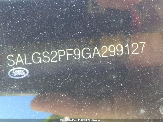 Land Rover Range Rover 2016 SALGS2PF9GA299127 Image 10