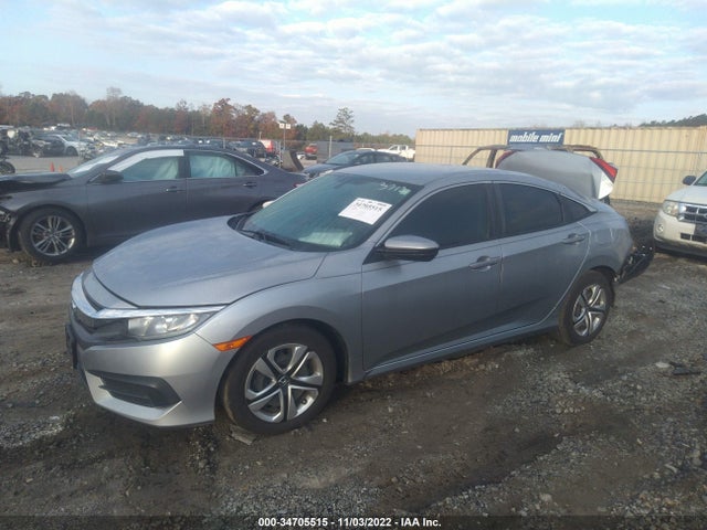 Honda Civic Sedan Lx 2018 19XFC2F53JE003712 Image 2