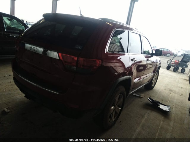 2011 JEEP GRAND CHEROKEE LIMITED VIN: 1J4RR5GGXBC552520