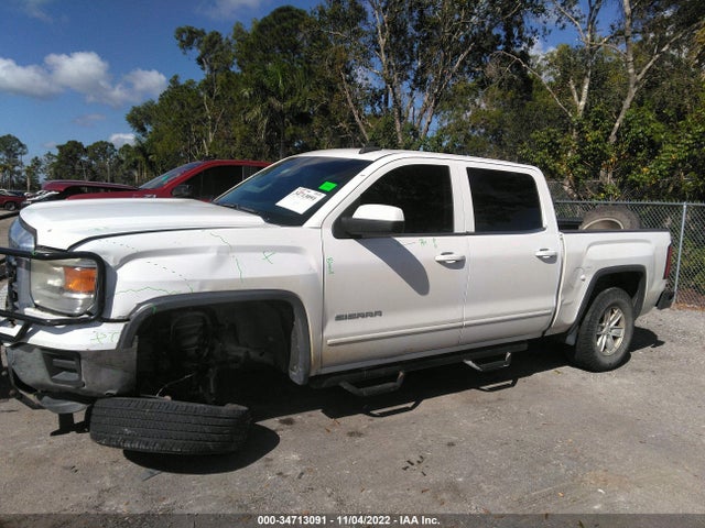 2015 GMC SIERRA 1500 SLE VIN: 3GTP1UEC0FG264507