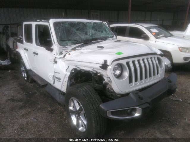 2020 JEEP WRANGLER UNLIMITED SAHARA VIN: 1C4HJXEN2LW240147