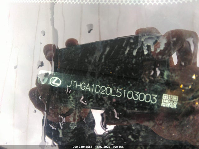 2020 Lexus IS, VIN: JTHGA1D20L5103003