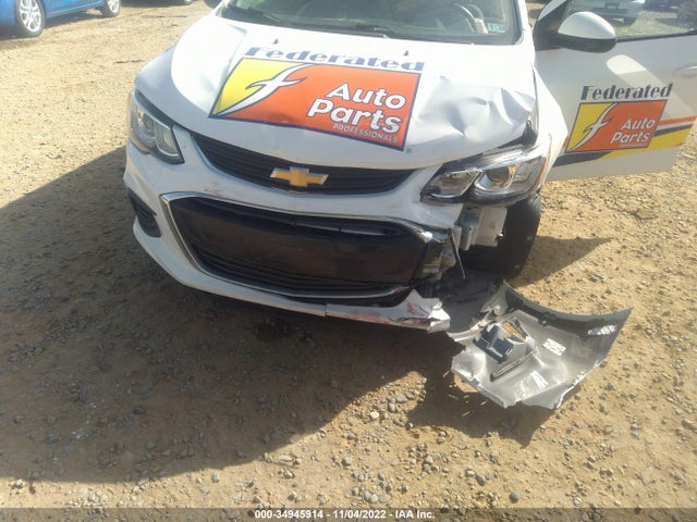 Продаж на аукціоні авто 2018 Chevrolet Sonic Lt, vin: 1G1JG6SH6J4107031, номер лоту: 34945914