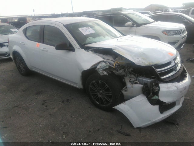 2013 DODGE AVENGER SE VIN: 1C3CDZAB0DN529709
