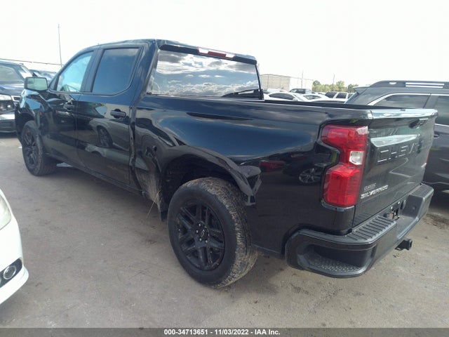 Chevrolet Silverado 1500 Custom 2022 1GCPABEK9NZ580241 Image 3