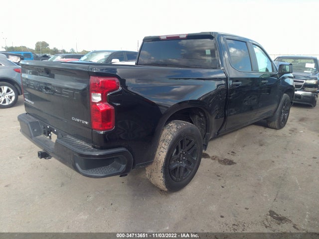 Chevrolet Silverado 1500 Custom 2022 1GCPABEK9NZ580241 Image 4