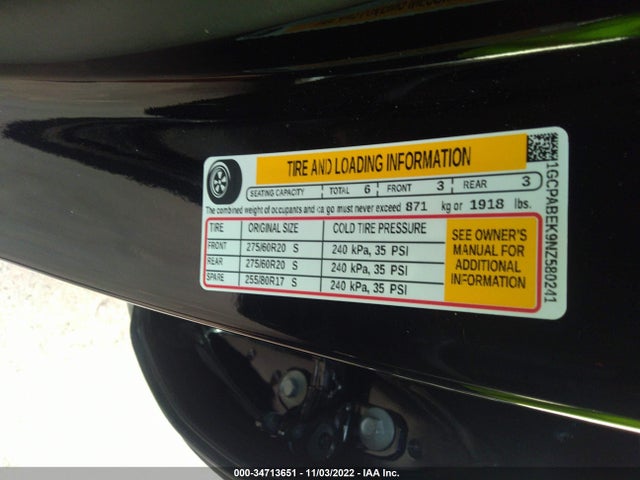 Chevrolet Silverado 1500 Custom 2022 1GCPABEK9NZ580241 Image 9