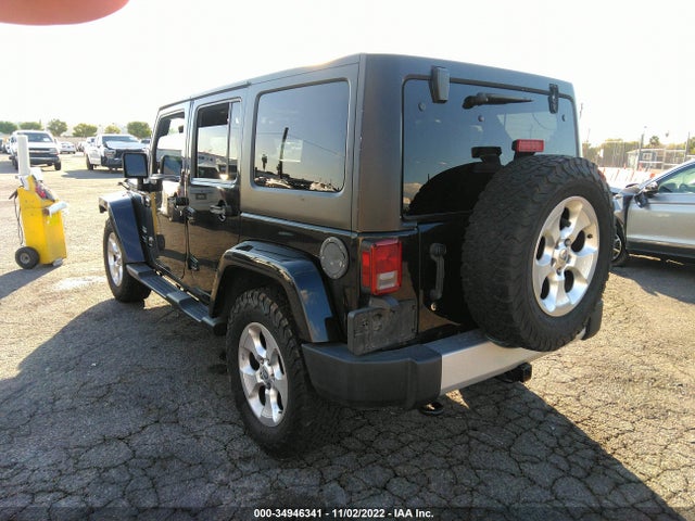 2013 JEEP WRANGLER UNLIMITED SAHARA VIN: 1C4BJWEG8DL675453