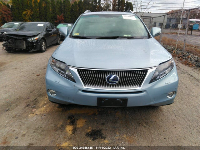 2010 LEXUS RX 450H VIN: JTJBC1BA9A2029351