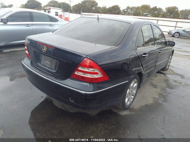 2006 MERCEDES-BENZ C-CLASS LUXURY VIN: WDBRF54H16A840194