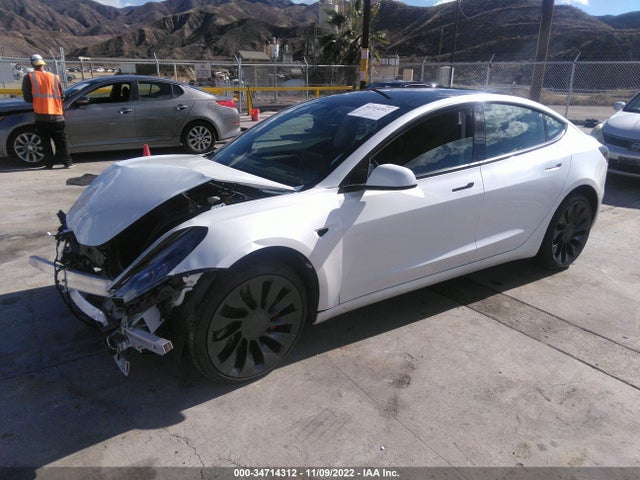 Tesla MODEL 3 2022 5YJ3E1EC3NF351548 Image 2