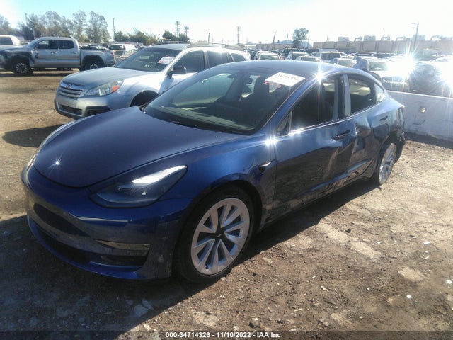 Tesla Model 3 Long Range 2022 5YJ3E1EB4NF129625 Image 2