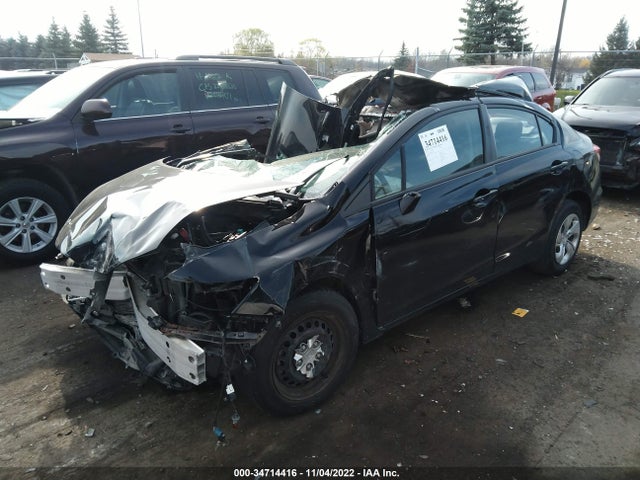 2015 HONDA CIVIC SEDAN LX VIN: 19XFB2F59FE049734