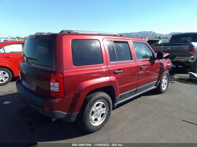 2016 JEEP PATRIOT SPORT VIN: 1C4NJPBA6GD622705