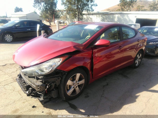 2013 HYUNDAI ELANTRA GLS VIN: 5NPDH4AE3DH400333