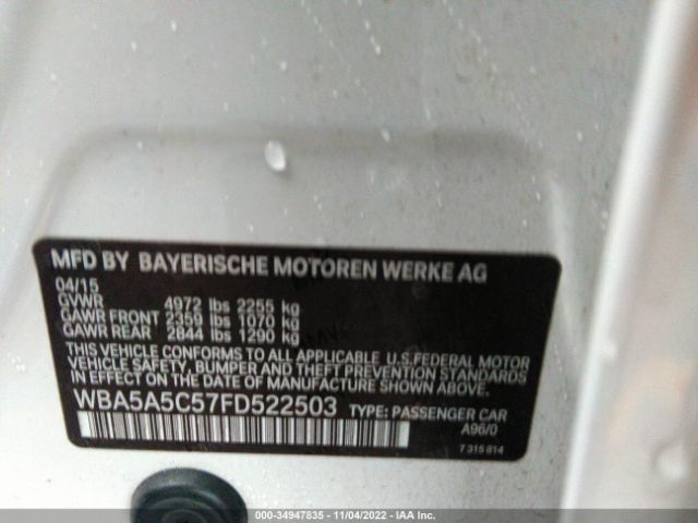 WBA5A5C57FD522503 BMW 5 Series 528i