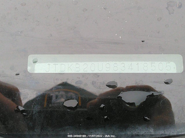 2008 TOYOTA PRIUS VIN: JTDKB20U983418505