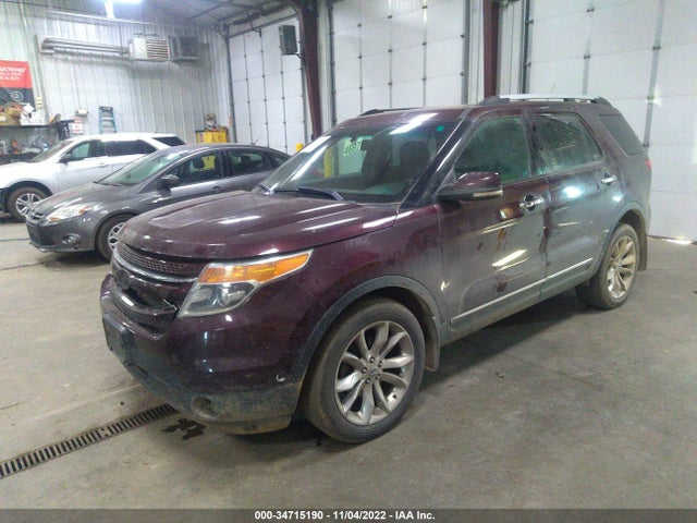 2011 FORD EXPLORER LIMITED VIN: 1FMHK8F86BGA21739