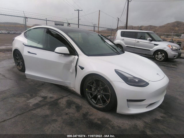 Tesla MODEL 3 2021 5YJ3E1EB2MF872847 zdjęcie główne