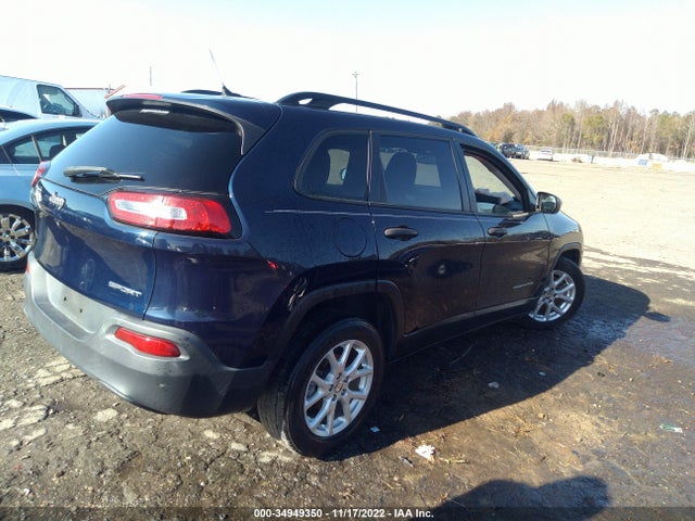 2016 JEEP CHEROKEE SPORT VIN: 1C4PJLAB3GW165903