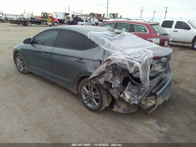 2018 HYUNDAI ELANTRA SEL VIN: KMHD84LF5JU599999