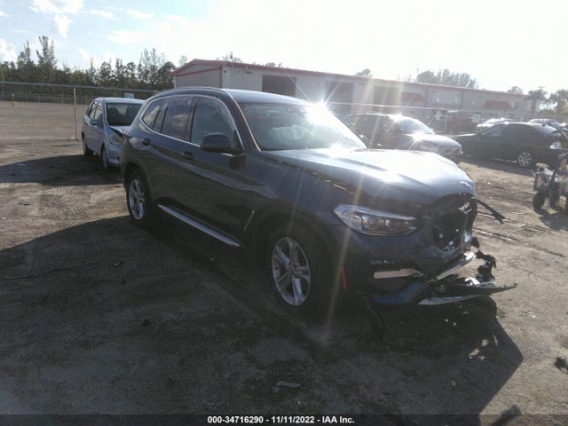 BMW X3 Xdrive30i 2021 IAAI 5UXTY5C07M9G67326
