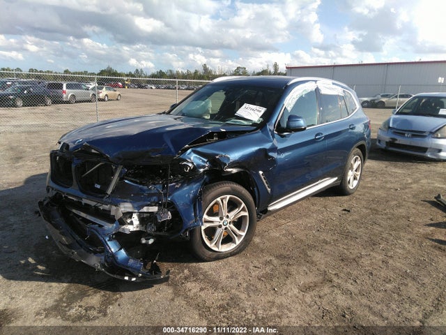BMW X3 Xdrive30i 2021 аукцион фото