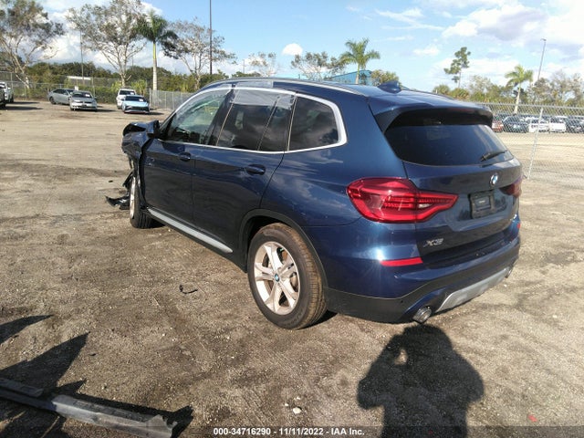 BMW X3 Xdrive30i 2021 аукцион фото