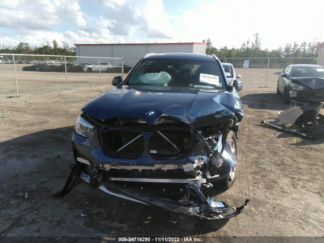 BMW X3 Xdrive30i 2021 аукцион фото
