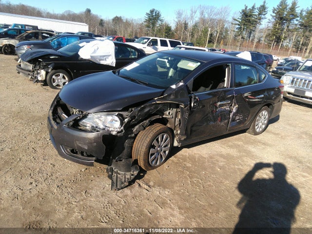 2014 NISSAN SENTRA S VIN: 3N1AB7AP4EY237321