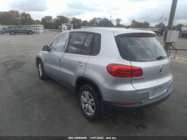 2014 VOLKSWAGEN TIGUAN S VIN: WVGAV3AX7EW624087