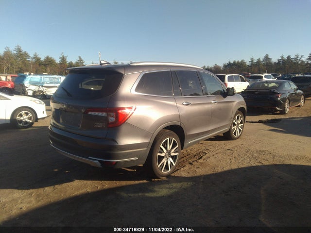 2022 HONDA PILOT TOURING 7-PASSENGER VIN: 5FNYF6H62NB021311