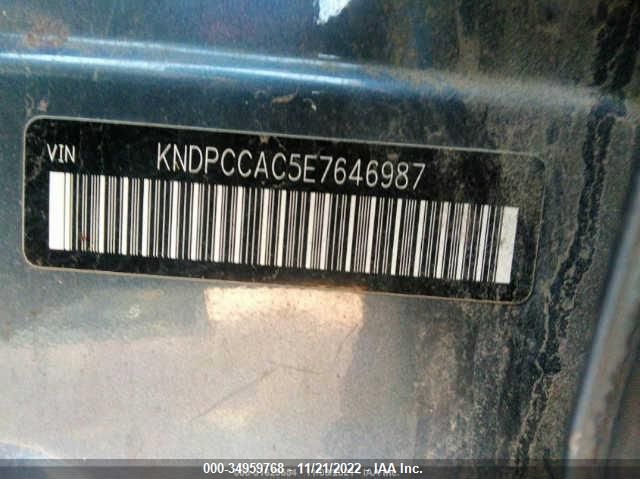 KNDPCCAC5E7646987 KIA Sportage Ex