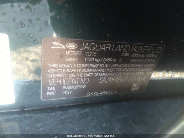 SAJAK4BV7HA970546 Jaguar Xe 35t Prestige