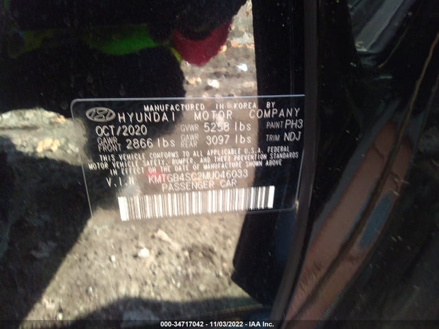 2021 Genesis G80, VIN: KMTGB4SC2MU046033