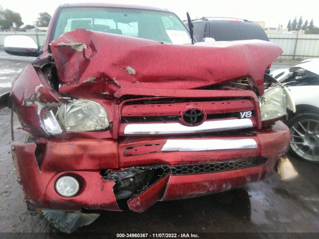 2006 TOYOTA TUNDRA SR5 VIN: 5TBBT44196S473761