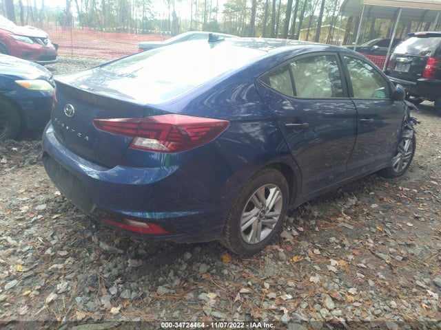 2020 HYUNDAI ELANTRA SEL VIN: 5NPD84LF0LH539582