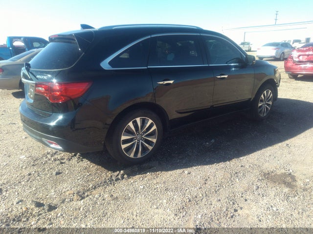Acura Mdx Tech Pkg 2014 5FRYD3H44EB016113 Image 4