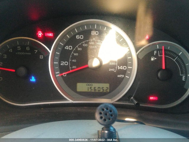 2008 SUBARU IMPREZA SEDAN I VIN: JF1GE61688G507629