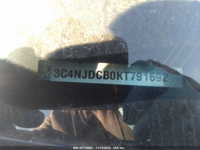3C4NJDCB0KT791692 Jeep Compass Limited