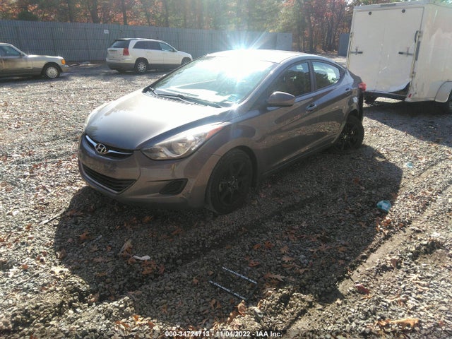 2013 HYUNDAI ELANTRA GLS PZEV VIN: 5NPDH4AE6DH214799