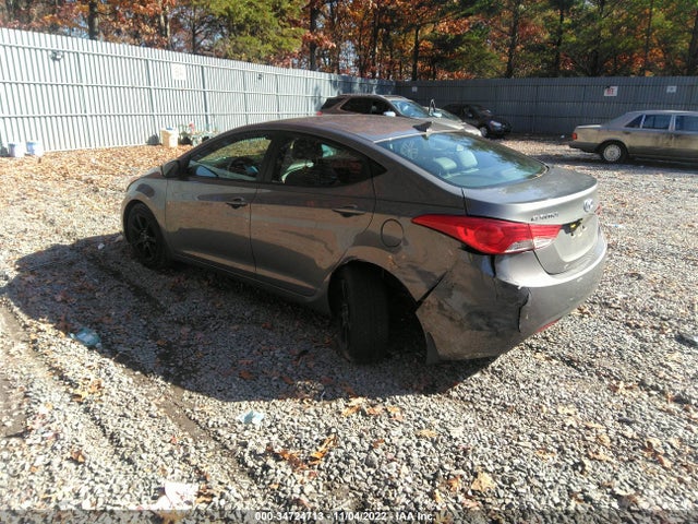 2013 HYUNDAI ELANTRA GLS PZEV VIN: 5NPDH4AE6DH214799