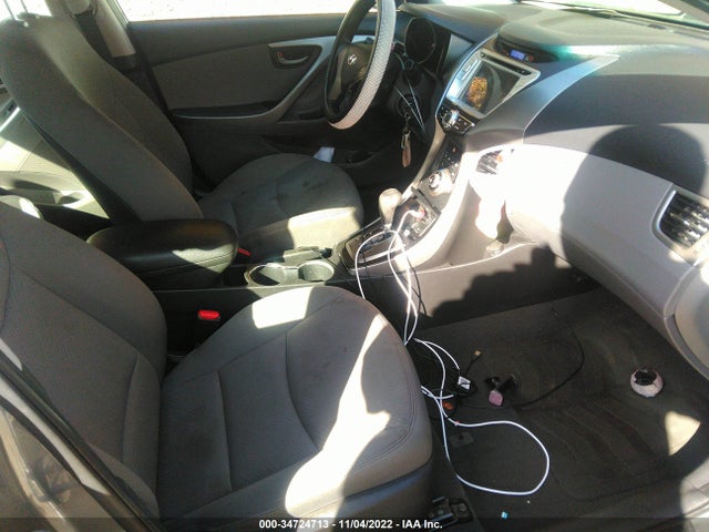 2013 HYUNDAI ELANTRA GLS PZEV VIN: 5NPDH4AE6DH214799