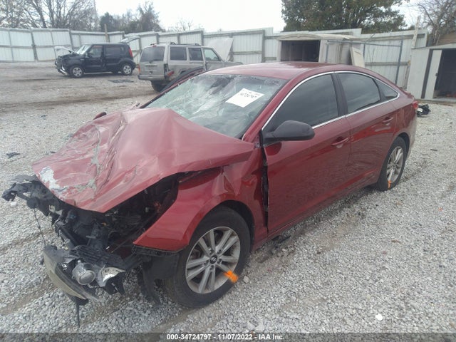 Hyundai Sonata 2.4l Se 2016 5NPE24AF0GH328185 Image 2