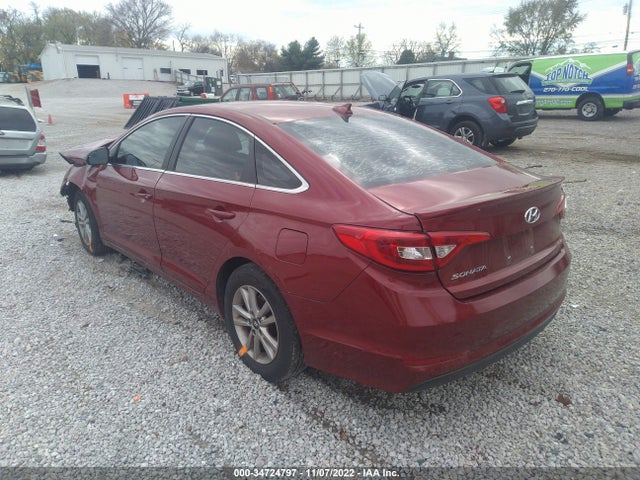 Hyundai Sonata 2.4l Se 2016 5NPE24AF0GH328185 Image 3